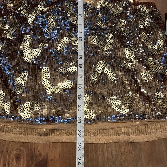 Urban Outfitters Dallin Chase Champagne Sequin Racerback Tank - Picture 8 of 9